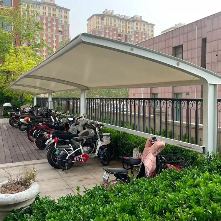 平陆县膜结构电动车棚